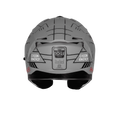 STEELBIRD Sbh 57 Fighter F6 Grey Black Full Face Helmet