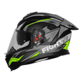 Steelbird Sbh 57 Fighter F7 Black Grey Full Face Helmet