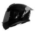 Steelbird Sbh 57 Fighter F9 Black Full Face Helmet
