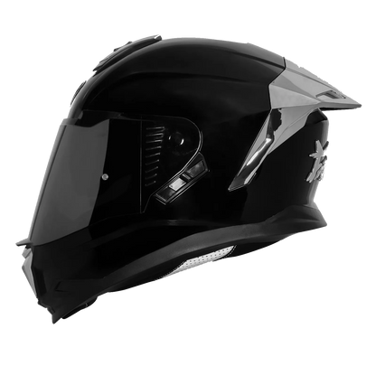 Steelbird Sbh 57 Fighter F9 Black Full Face Helmet