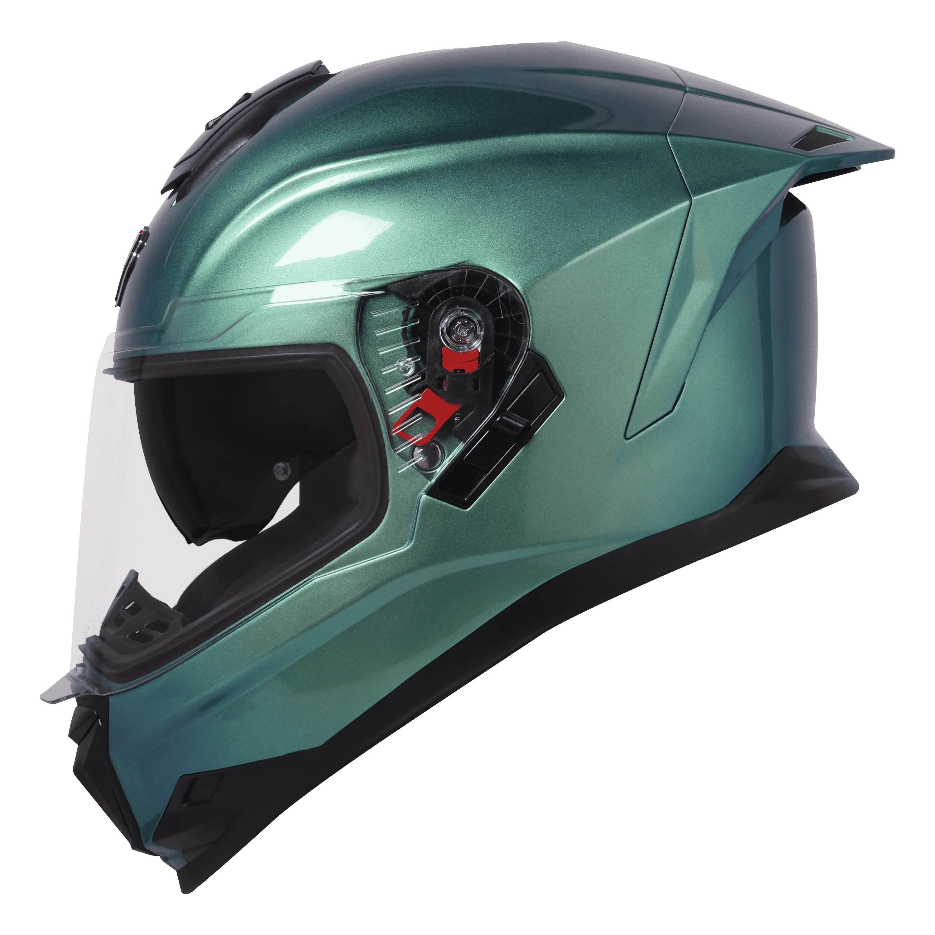 Steelbird Sbh 57 Fighter Winter Green Full Face Helmet