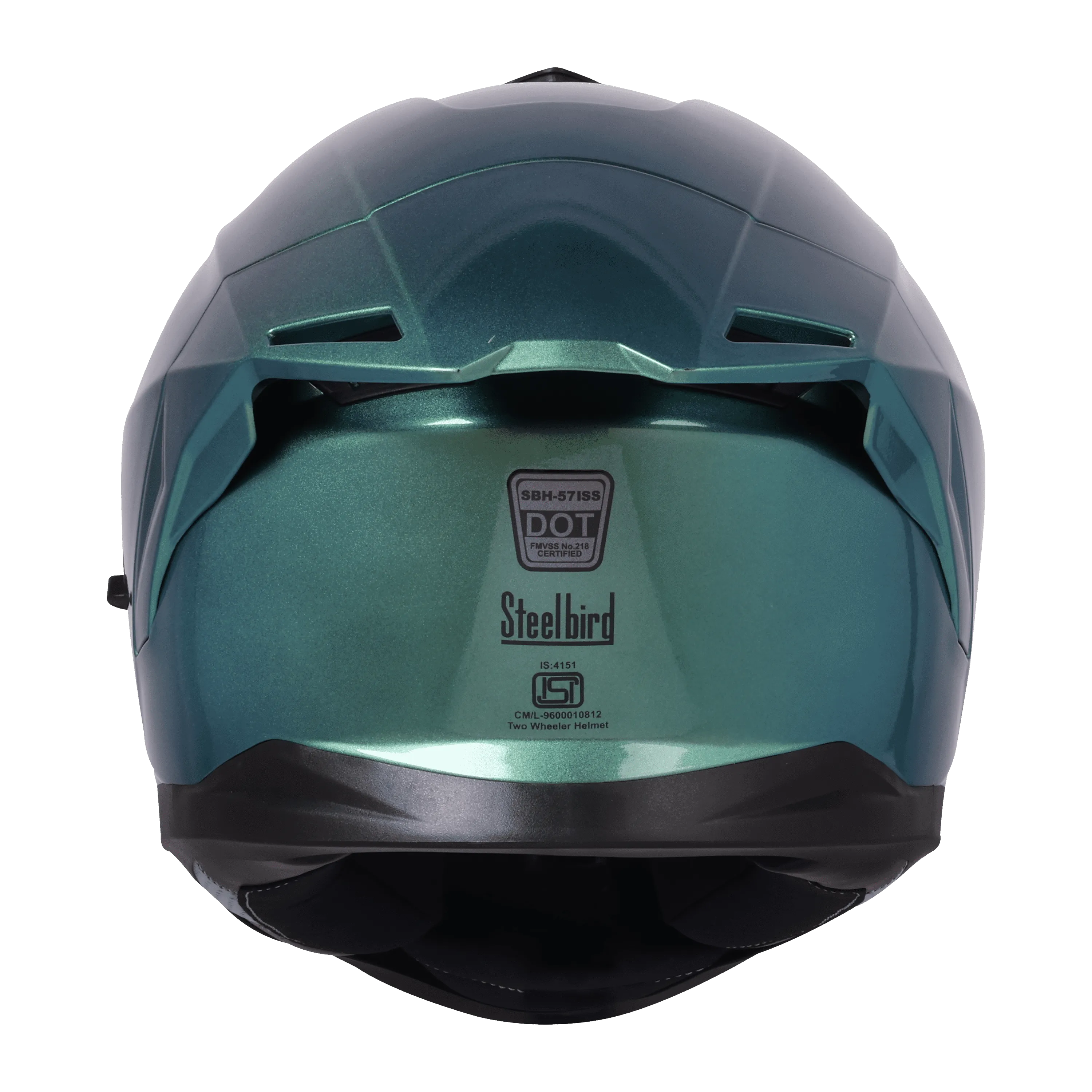 Steelbird Sbh 57 Fighter Winter Green Full Face Helmet