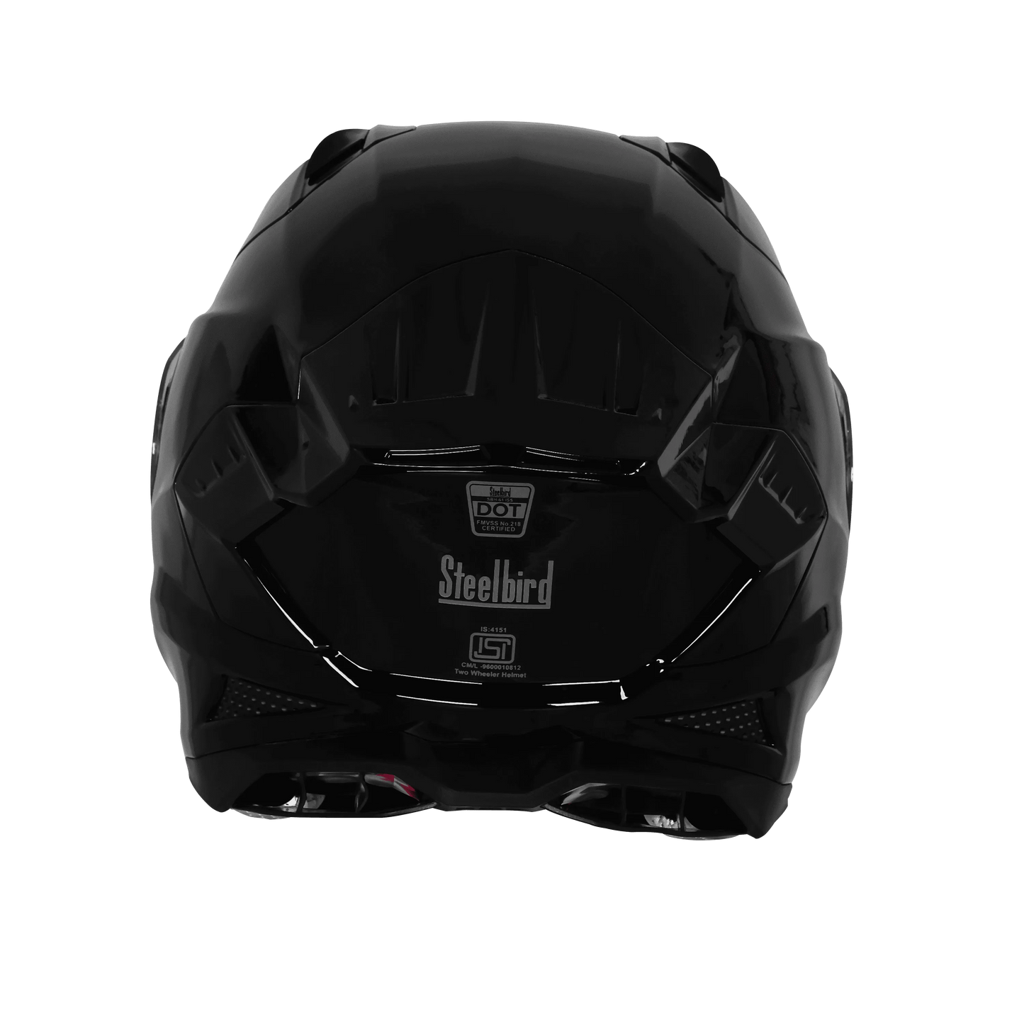 Steelbird Sbh 61 Sxe Black Full Face Helmet