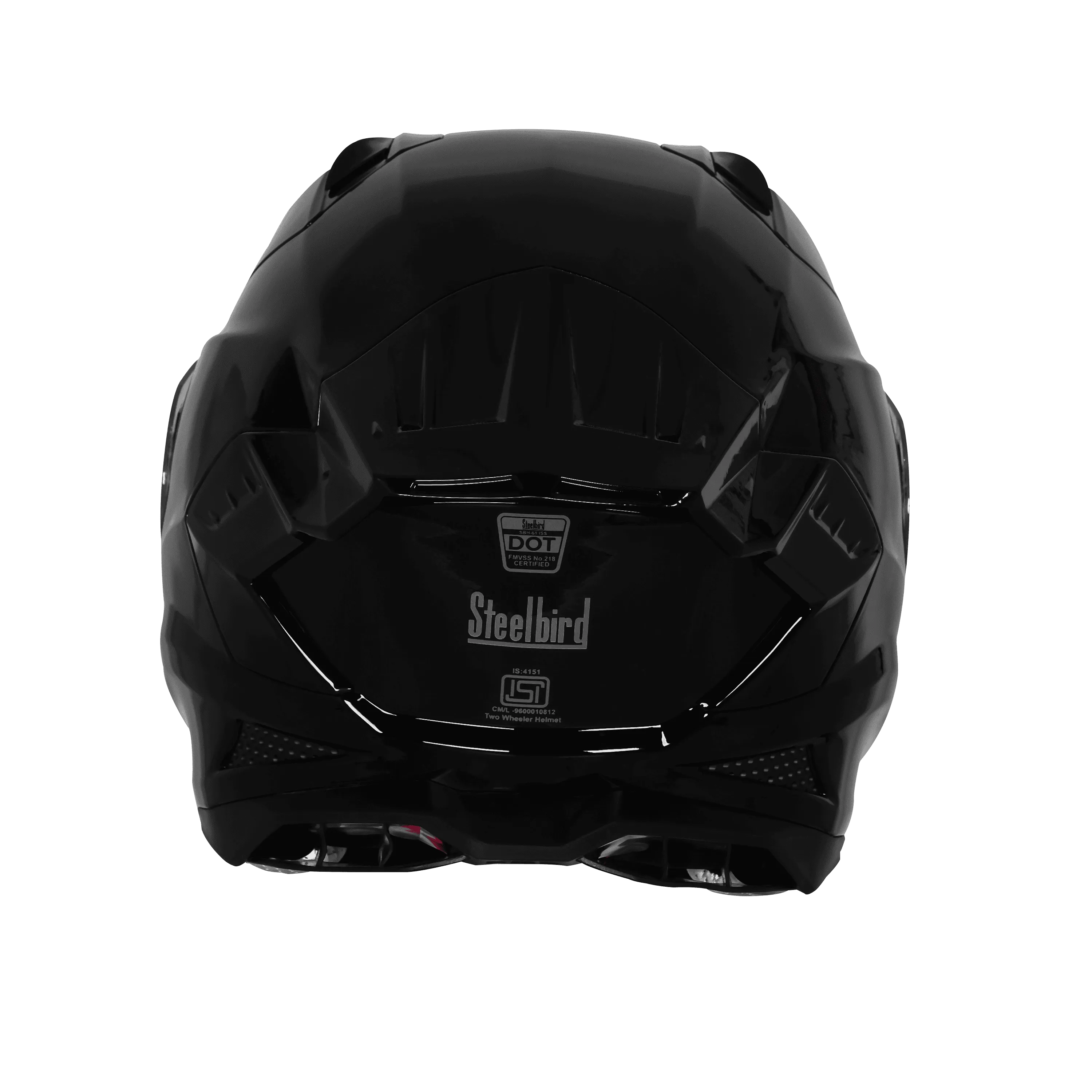 Steelbird Sbh 61 Sxe Black Full Face Helmet