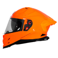 Steelbird Sbh 61 Sxe Black Orange Full Face Helmet