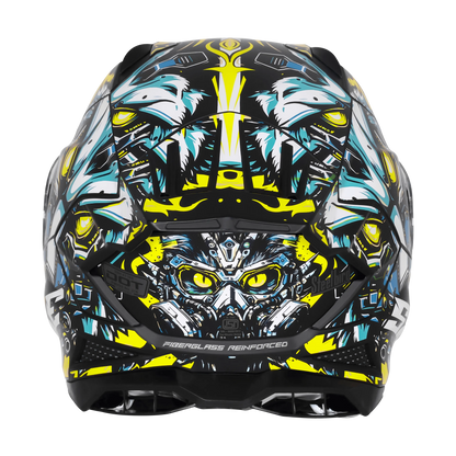 Steelbird Sbh 61 Sxe Sp1 Black Neon Full Face Helmet