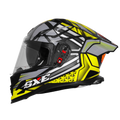 Steelbird Sbh 61 Sxe Sp2 Black Neon Full Face Helmet