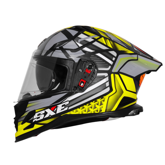 Steelbird Sbh 61 Sxe Sp2 Black Neon Full Face Helmet