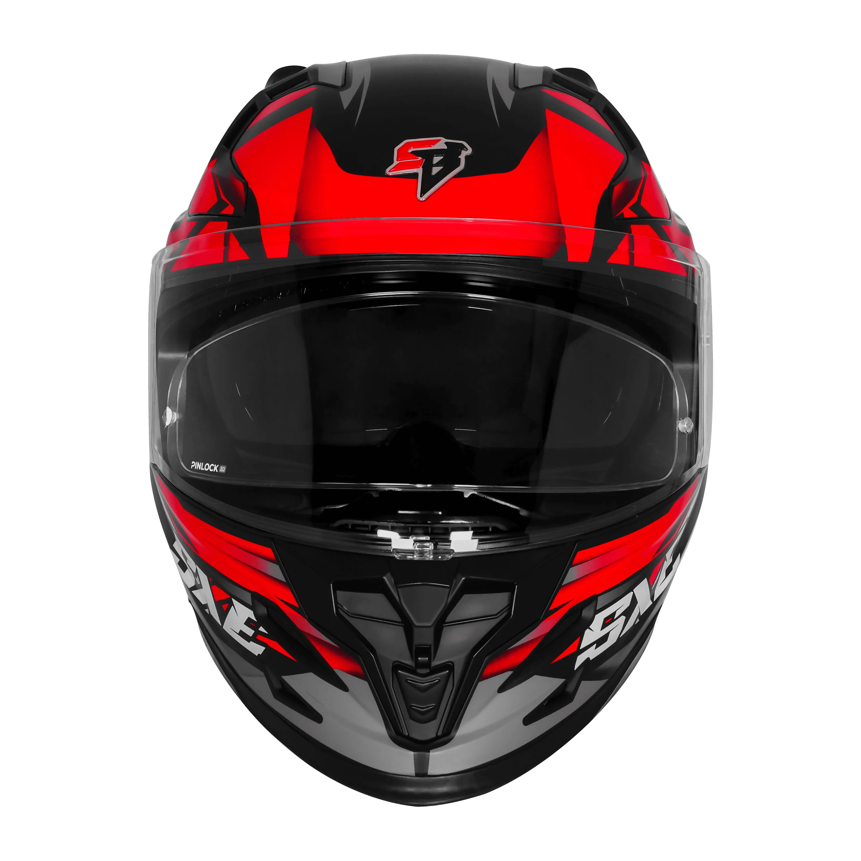 Steelbird Sbh 61 Sxe Sp2 Black Red Full Face Helmet