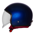 Steelbird Sbh 67 Vintage Armda Blue Half Face Helmet