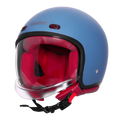 Steelbird Sbh 67 Vintage Matt Squadron Blue Half Face Helmet
