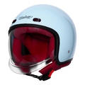 SteelBird Sbh 67 Vintage Mist Green Half Face Helmet