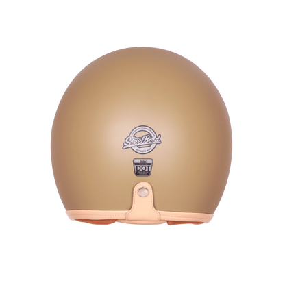 Steelbird Sbh 68 Vintage Matt Desert Strom Half Face Helmet