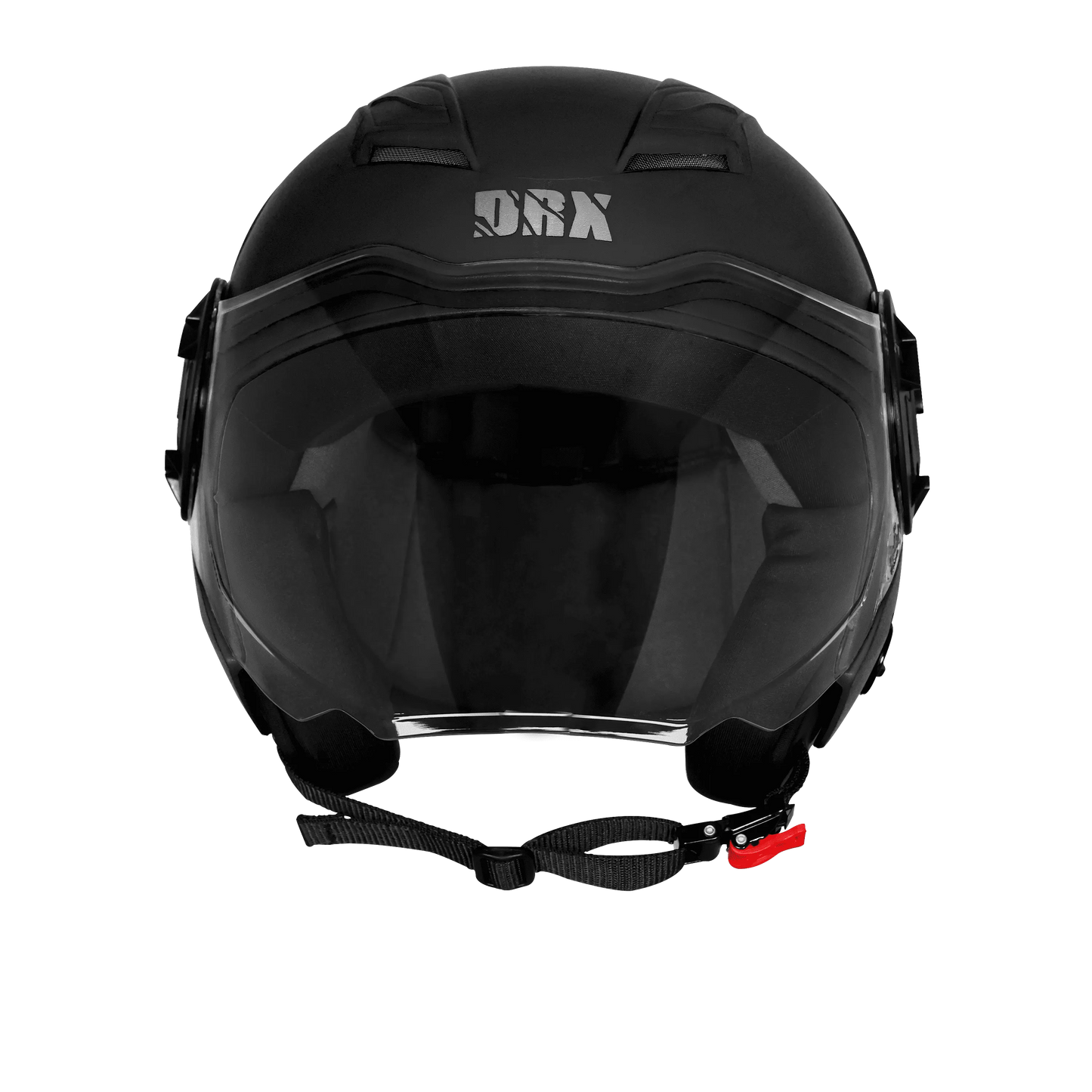 Steelbird Sbh 73 Drx Black Half Face Helmet