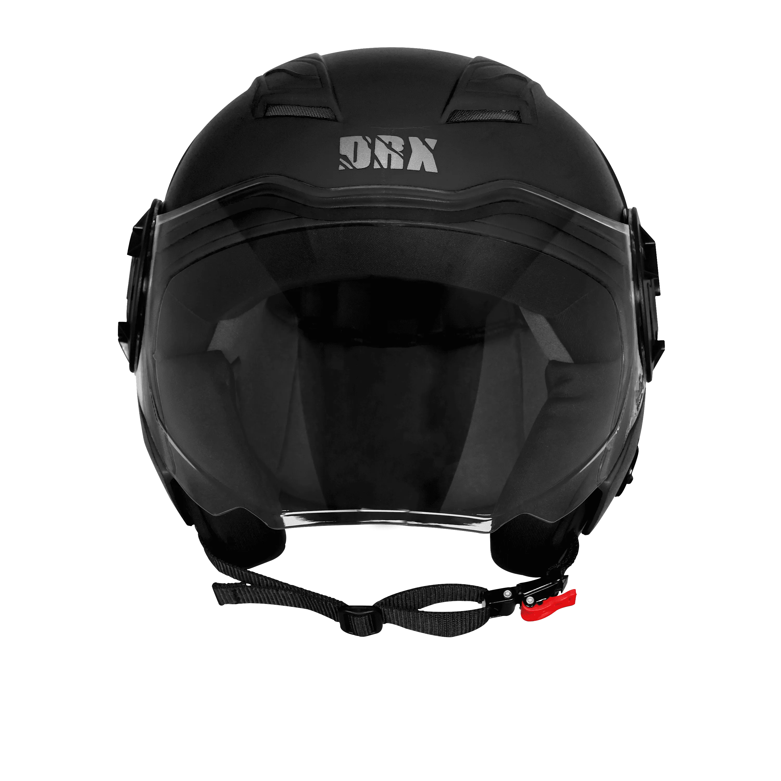Steelbird Sbh 73 Drx Black Half Face Helmet