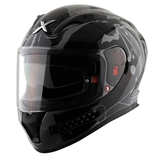 AXOR Street Dc Batman Anthracite Black Full Face Helmet