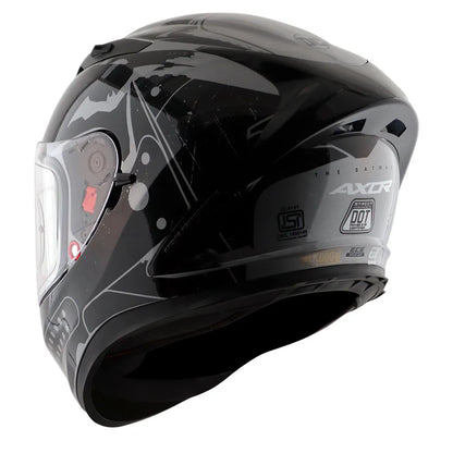 AXOR Street Dc Batman Anthracite Black Full Face Helmet