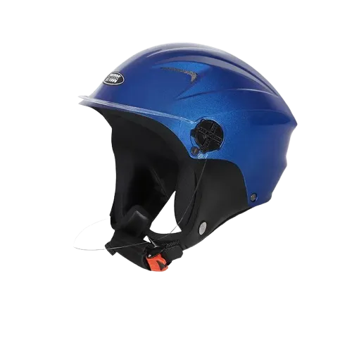 Studds Dame Blue Half Face Helmet