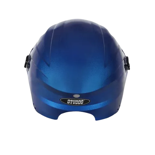 Studds Dame Blue Half Face Helmet