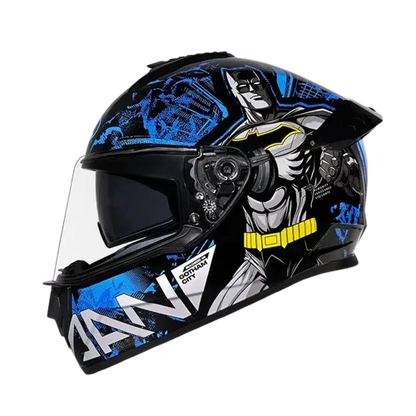Studds Drifter Batman Edition Black N1 Full Face Helmet