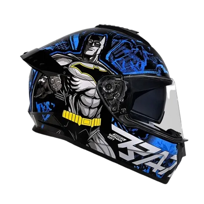 Studds Drifter Batman Edition Black N1 Full Face Helmet