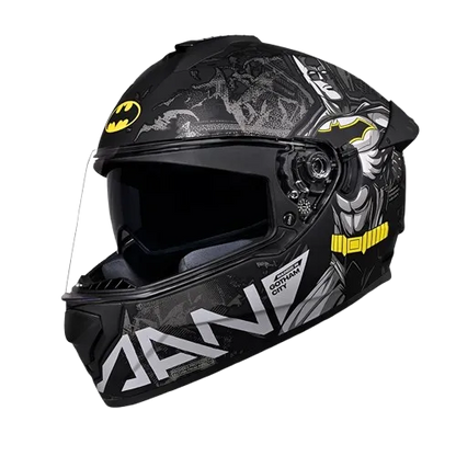 Studds Drifter Batman Edition Matt Black N4 Full Face Helmet