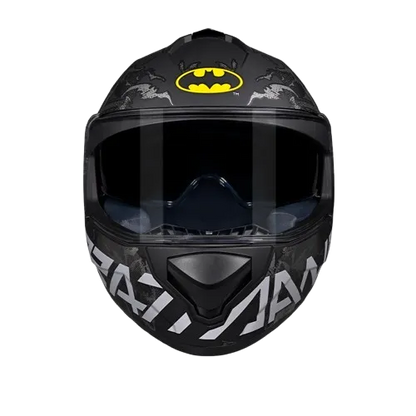 Studds Drifter Batman Edition Matt Black N4 Full Face Helmet