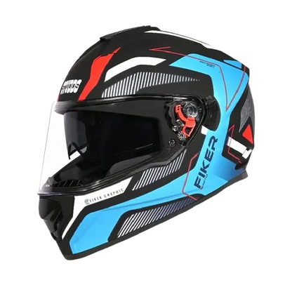 STUDDS Drifter D5 Matt Black N1 Full Face Helmet