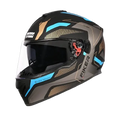 STUDDS Drifter D5 Matt Black N4 Full Face Helmet