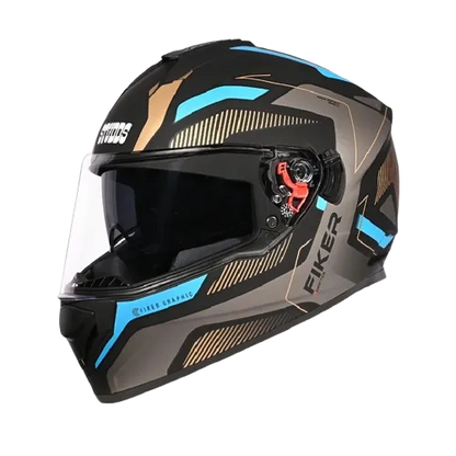 STUDDS Drifter D5 Matt Black N4 Full Face Helmet