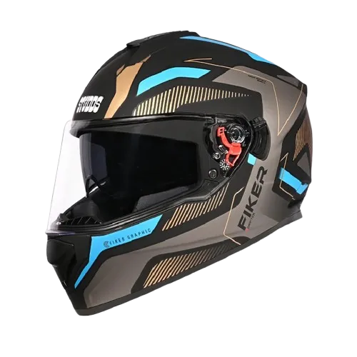 STUDDS Drifter D5 Matt Black N4 Full Face Helmet
