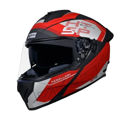 Studds Drifter D6 Rebellion Matt Black N2 Full Face Helmet