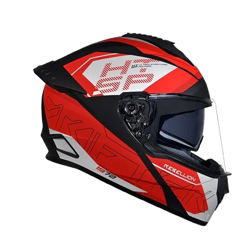 Studds Drifter D6 Rebellion Matt Black N2 Full Face Helmet