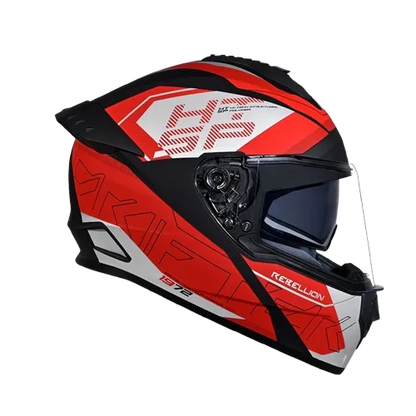 Studds Drifter D6 Rebellion Matt Black N2 Full Face Helmet
