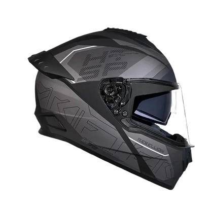 Studds Drifter D6 Rebellion Matt Black N4 full face helmet