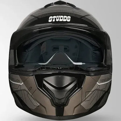 STUDDS Drifter D6 Rebellion Matt Black N5 Full Face Helmet