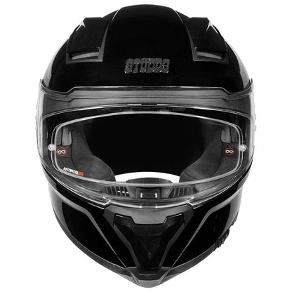 STUDDS HELIOS BLACK FULL FACE HELMET PINLOCK READY