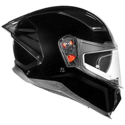 STUDDS HELIOS BLACK FULL FACE HELMET PINLOCK READY