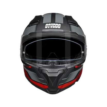 Studds Helios D1 Black Gray N2 Full face Helmet