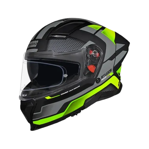 Studds Helios D1 Matt Black N3 Full Face Helmet