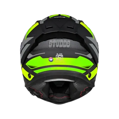 Studds Helios D1 Matt Black N3 Full Face Helmet