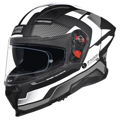 Studds Helios D1 Matt Black N4 Full Face Helmet