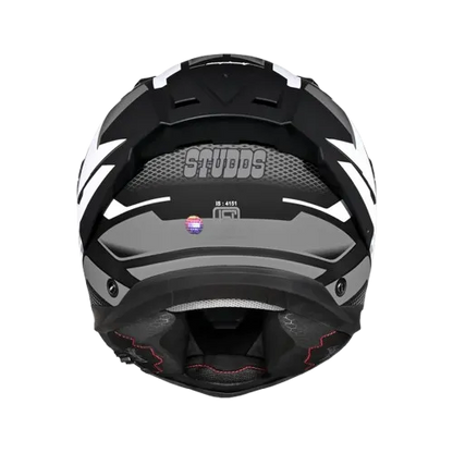 Studds Helios D1 Matt Black N4 Full Face Helmet