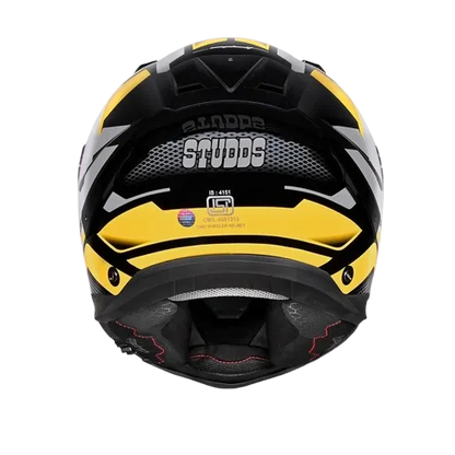 Studds Helios D1 Matt Black N5 Full face Helmet