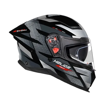 Studds Helios D2 Black N4 Full Face Helmet