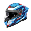 Studds Helios D2 Blue N2 Full Face Helmet