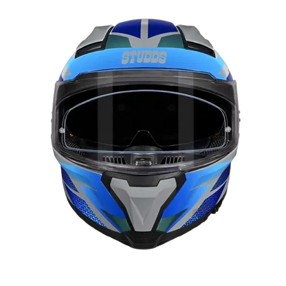Studds Helios D2 Grey Chameleon N1 Full Face Helmet