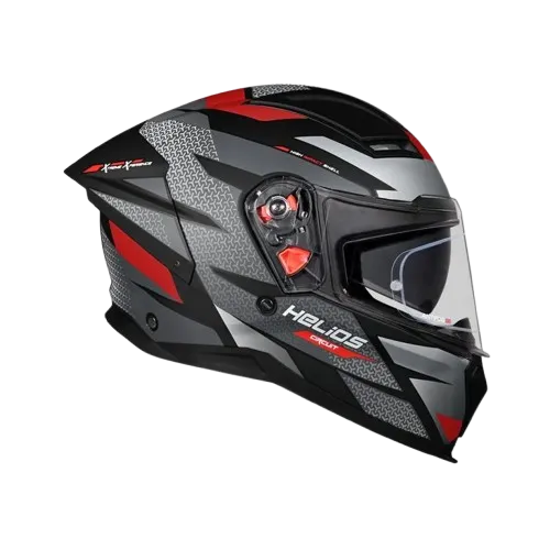 Studds Helios D2 Matt Black N2 Full Face Helmet