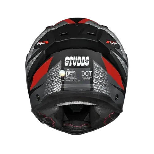 Studds Helios D2 Matt Black N2 Full Face Helmet
