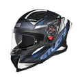 Studds Helios Effects Matt Black Blue N6 Full Face Helmet